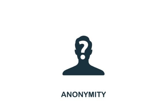 Anonymity Icon Graphics for Crafting and Icons