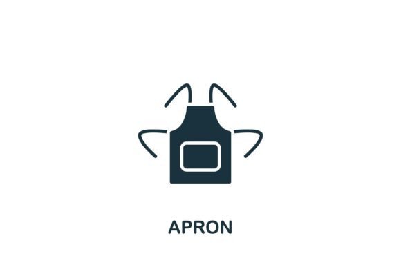 Apron Icon Graphics for Local Brand Icons