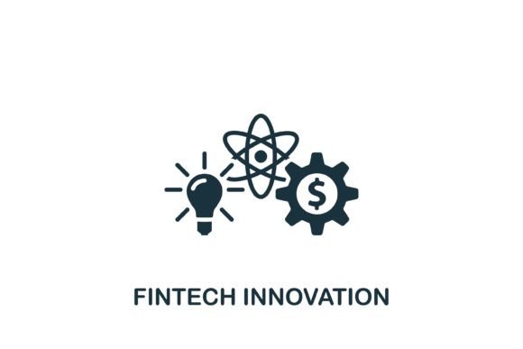Fintech Innovation Icon: Essential Graphics and Icons for Modern Brands