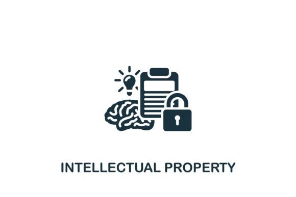 Intellectual Property Icon Graphics for Handmade Creators