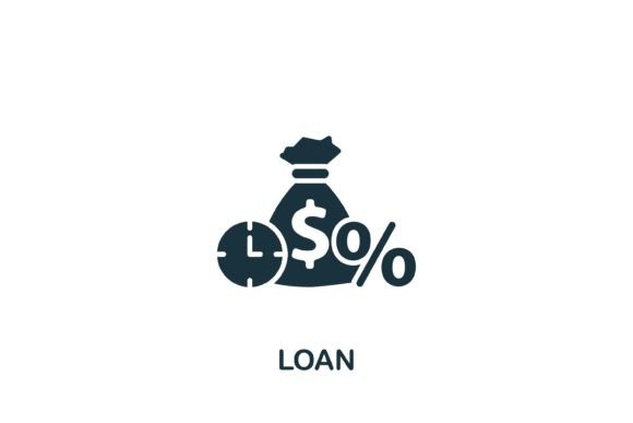 Loan Icon Graphics for Real Local Business Branding