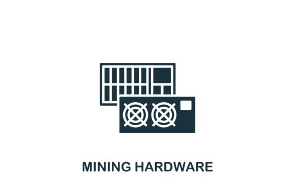 Mining Hardware Icon Graphics for Digital Sellers