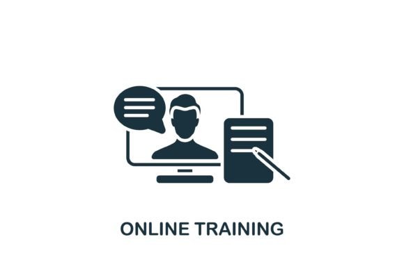 Online Training Icon: A Strategic Review for Graphics and Icons