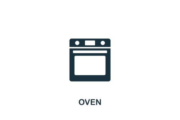 Oven Icon Graphics for Digital Product Creators