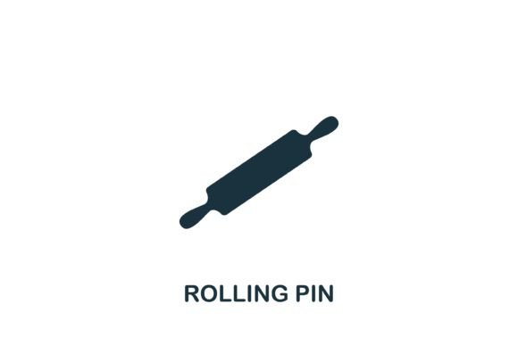 Rolling Pin Icon: A Graphic Design Review for Modern Icons
