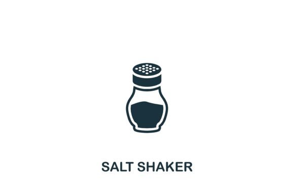 Salt Shaker Icon: A Fresh Look for Graphics and Icons in Branding