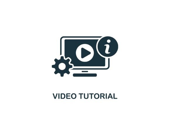 Video Tutorial Icon Review for Graphics and Icons